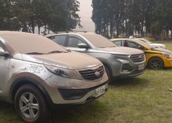 Alerta en Chimborazo por caída de ceniza