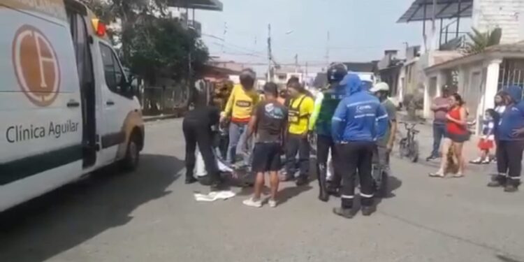 Por evitar atropellar a un perro se accidentó