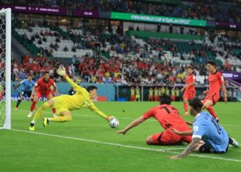 Uruguay y Corea del Sur no pasaron de un empate