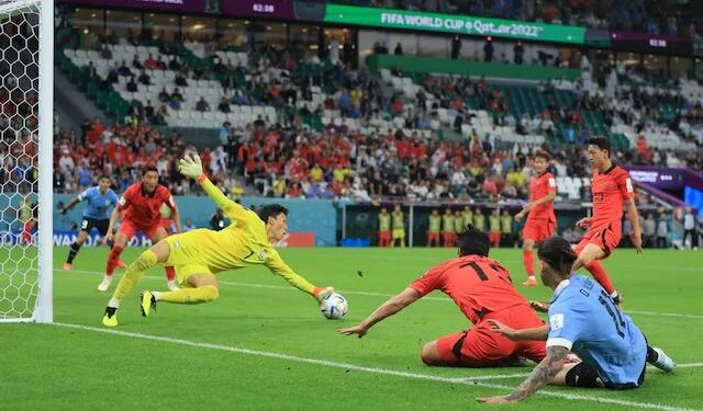 Uruguay y Corea del Sur no pasaron de un empate