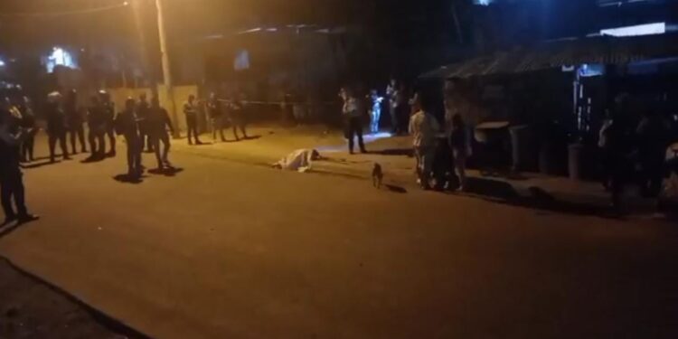 Hombre fue abatido a tiros en Portoviejo