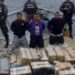 Tres ecuatorianos detenidos con 3.1 toneladas de sustancias ilícitas