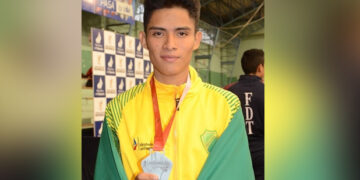 ADRIÁN MIRANDA, PLATA EN OPEN INTERNACIONAL BICENTENARIO DE TAEKWONDO POOMSAE