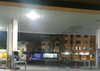 Gasolinera fue asaltada