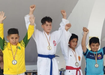 Realizado en Guayaquil KARATECAS DE FEDEORO OBTUVIERON 4 MEDALLAS EN CAMPEONATO NACIONAL INFANTIL