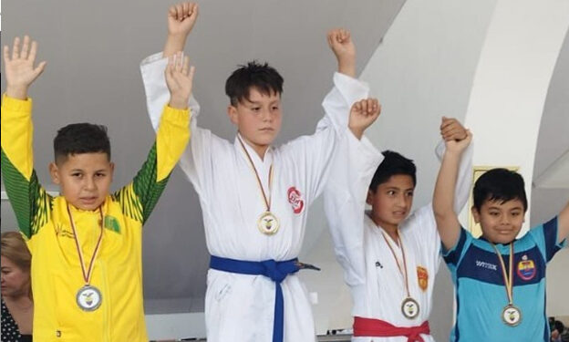 Realizado en Guayaquil KARATECAS DE FEDEORO OBTUVIERON 4 MEDALLAS EN CAMPEONATO NACIONAL INFANTIL