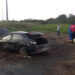 Dos heridos al perder un carro pista en la curva de la muerte
