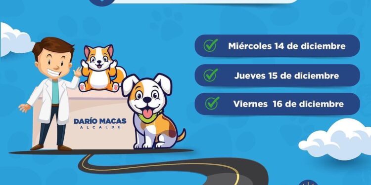 Mascotas de la Cdla. Machala Libre son atendidas en la Clínica Móvil
