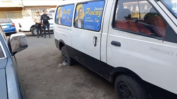Nuevo atentado contra candidato a alcalde de Portoviejo