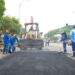 Municipio ejecuta trabajos de asfalto en la Av. Alejandro Castro Benitez