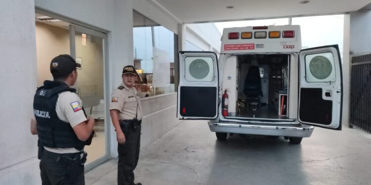 Herido al recibir un disparo en el tórax
