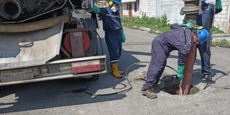 Aguas Machala continúa ejecutando el Plan Preinvernal