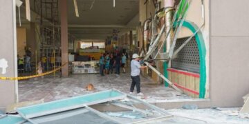 Tres heridos dejó explosión en terminal terrestre de Babahoyo