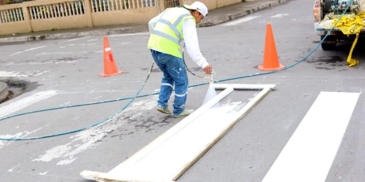 Movilidad colocó señalización integral en el barrio Rayito de Luz