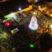 Más de 40 mil personas asistieron al encendido del árbol de Navidad en Machala