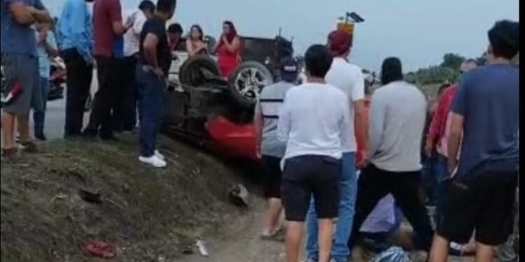 Accidente de tránsito deja una persona fallecida y dos heridas
