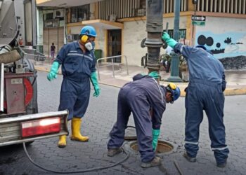 Aguas Machala continúa ejecutando el Plan Preinvernal