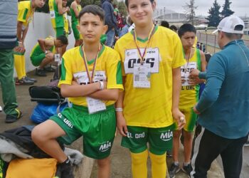 En para atletismo SHEYLA TORO A JUEGOS SUDAMERICANOS ESCOLARES