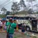 Fallecidos y heridos en un accidente de un bus