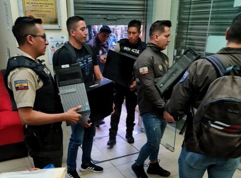 Registro de la propiedad de Naranjal fue allanado