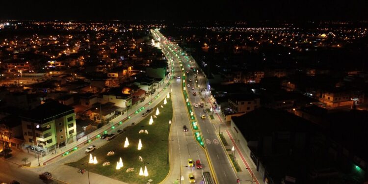 Alcalde Darío Macas inauguró regeneración urbana de La Pajonal