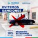 Estacionar el vehículo en la vereda podría tener una multa del 10% SBU