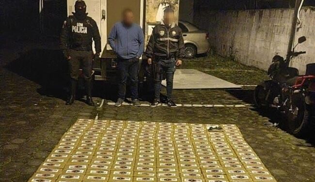 Sentenciado a seis años por tenencia de 335.705 gramos de sustancias ilícitas