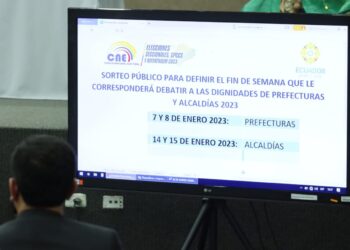 Debates para prefecturas se realizarán el 8 de enero y para alcaldías el 14 y 15 de enero de 2023