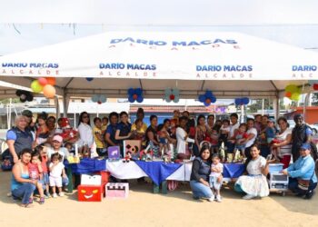 Realizaron exposición de juegos lúdicos en proyecto municipal
