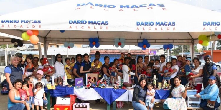 Realizaron exposición de juegos lúdicos en proyecto municipal
