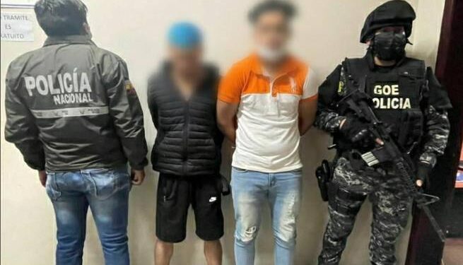 Policía desarticula parte de una banda que operaba en Ambato