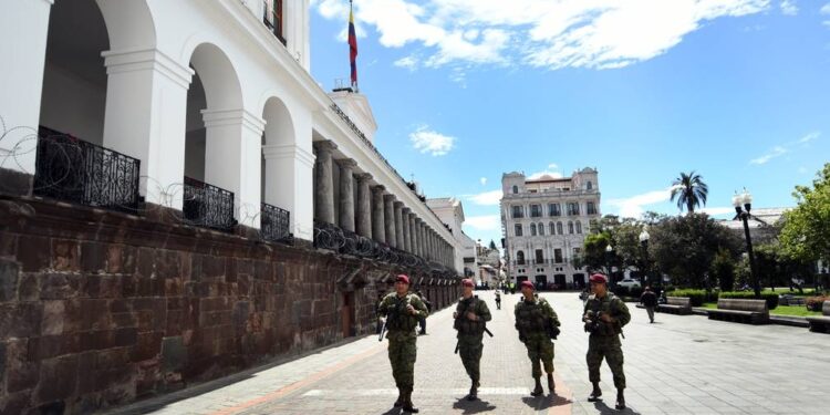 Alerta de bomba en el Palacio de Carondelet