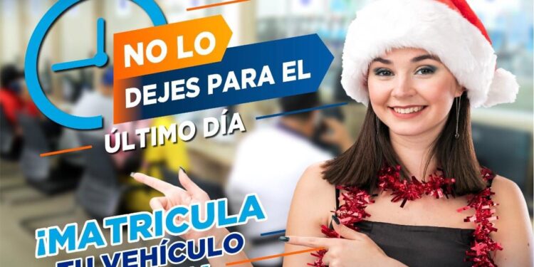 Movilidad recuerda que las vehículos rezagados realizan la revisión en Diciembre