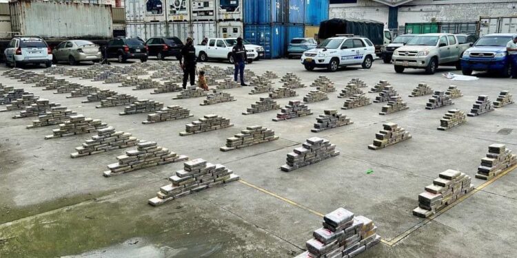 Durante una inspección se detectó más de 2 toneladas de sustancias ilícitas