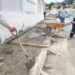 En Paccha se realizan trabajos de regeneración urbana.