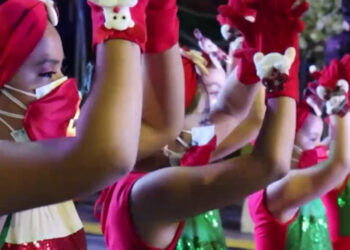 (Video) Santarroseños se alistan para iniciar este domingo 11 de diciembre las festividades navideñas