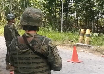 (Video) Un nuevo operativo antiminero fue ejecutado por las Fuerzas Armadas