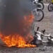 Le prendieron fuego a sospechoso de asalto