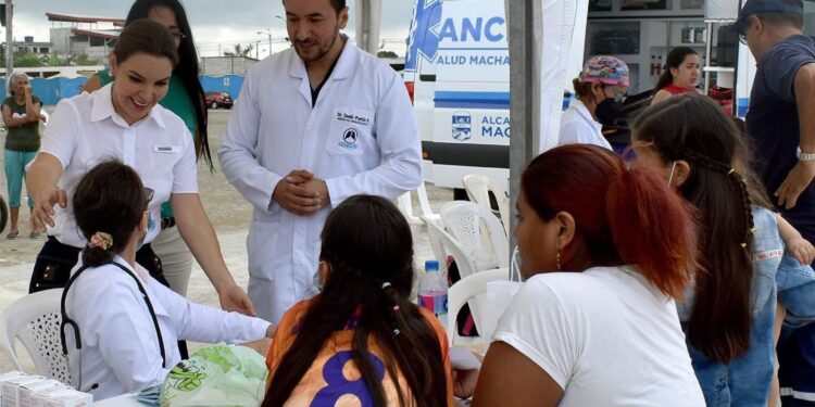 Municipio realizó jornada médica gratuita en la Cdla. Rayito de Luz