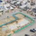 Iniciaron los trabajos de construcción de cancha en Los Girasoles