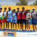 En baloncesto U-13 EL ORO CAMPEÓN MASCULINO Y VICECAMPEÓN FENEMINO