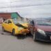 Accidente de tránsito dejó daños materiales