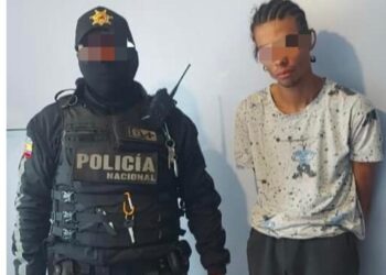 Sospechoso de microtráfico fue capturado en el centro de Ambato