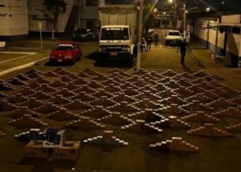 Más de una tonelada de estupefacientes estaba oculta en cajas de cartón