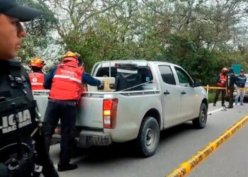 Parte de un cadáver fue hallado en la vía Loja-Catamayo