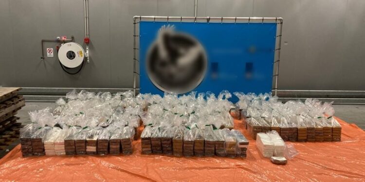 Llegó contenedor con más de una tonelada de sustancias ilícitas procedentes de Guayaquil
