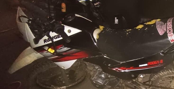 Otra motocicleta reportada como robada fue recuperada