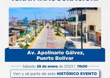 Municipio inaugura regeneración de la Av Apolinario Gálvez