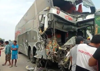 Informe del accidente en el que está involucrado un bus de CIFA INTERNACIONAL