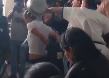 Comerciantes ajusticiaron a presunta delincuente